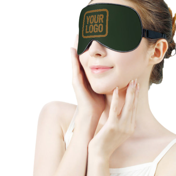 Maßgeschneidertes Tannengrün Khaki Schlafmaske