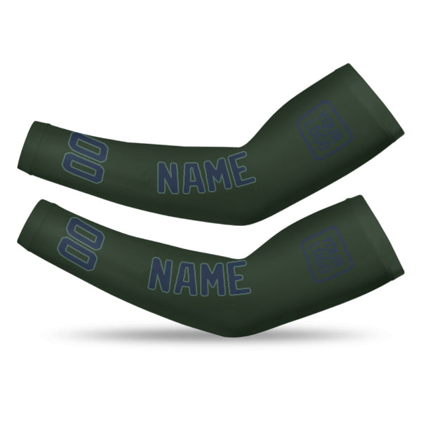 Maßgeschneidertes Tannengrün Marineblau Armschutz