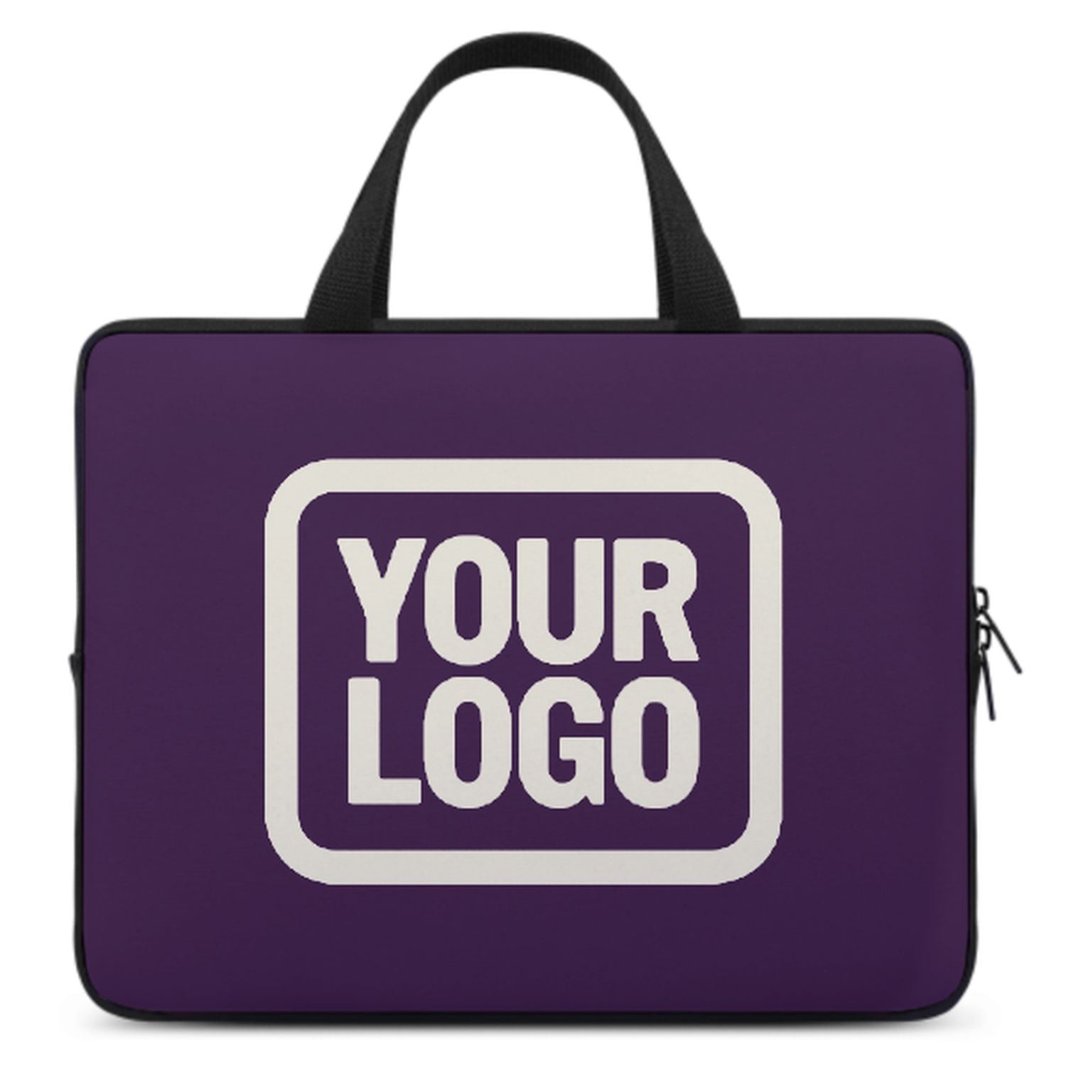 Maßgeschneidertes Lila Cream Laptop Tasche