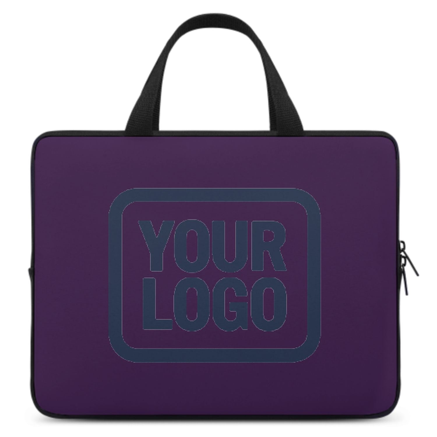 Maßgeschneidertes Lila Blue Laptop Tasche