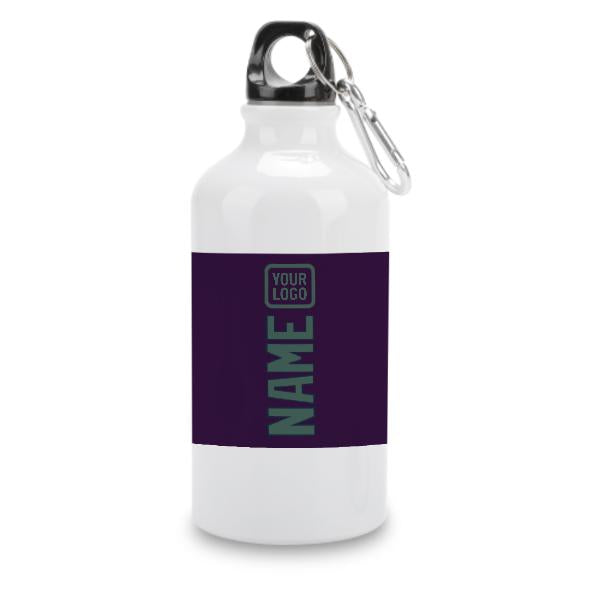 Maßgeschneidertes Lila Blaugrün Sportflasche