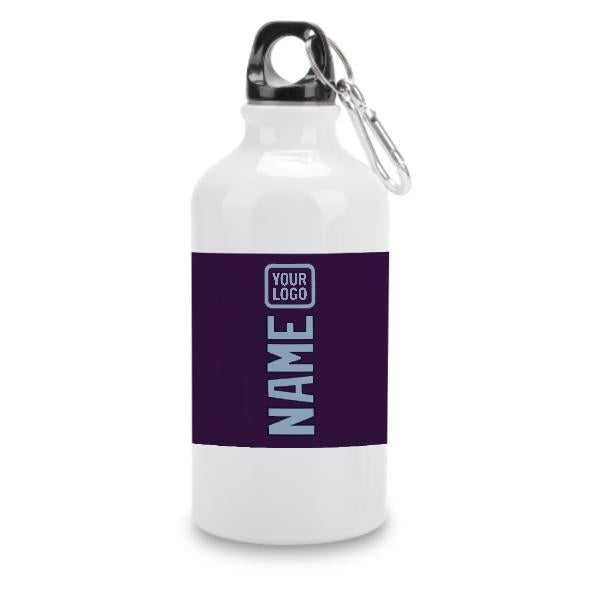 Maßgeschneidertes Lila Hellblau Sportflasche