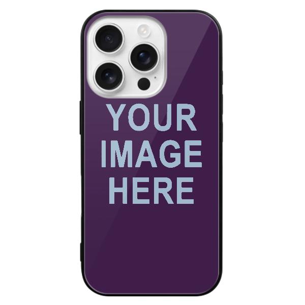 Custodia per telefono personalizzata viola azzurro