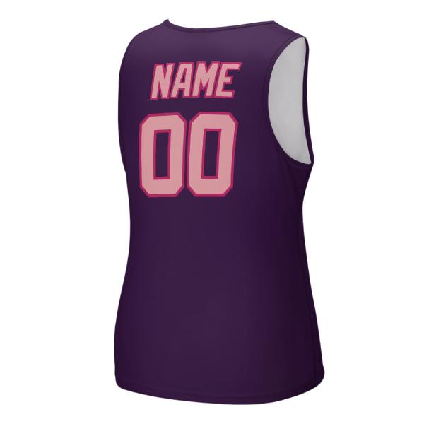 Maßgeschneidertes Lila Rosa Herren Tanktop
