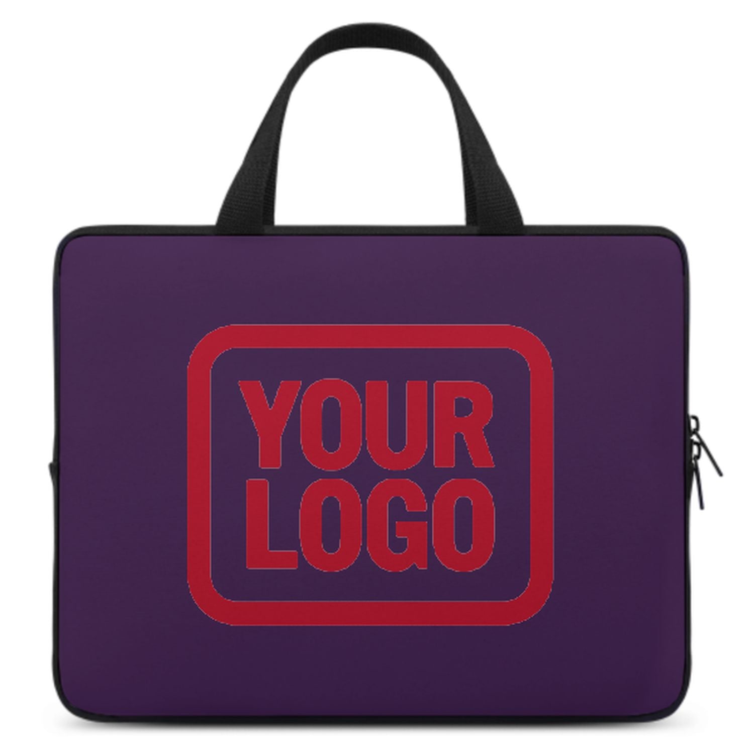 Maßgeschneidertes Lila Red Laptop Tasche