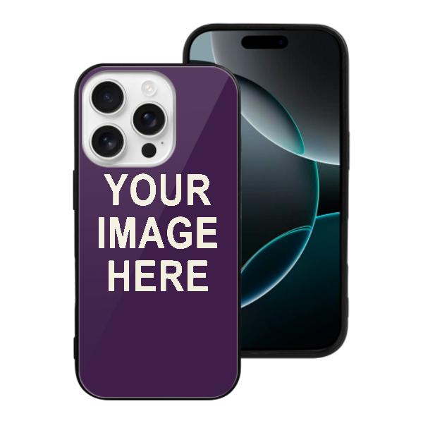 Custodia per telefono personalizzata viola beige