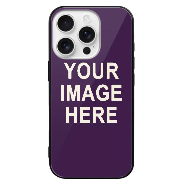 Custodia per telefono personalizzata viola beige
