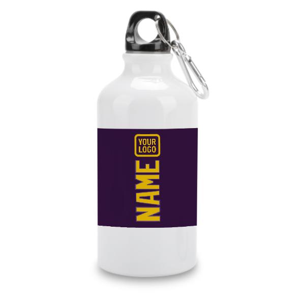 Maßgeschneidertes Lila Gold Sportflasche