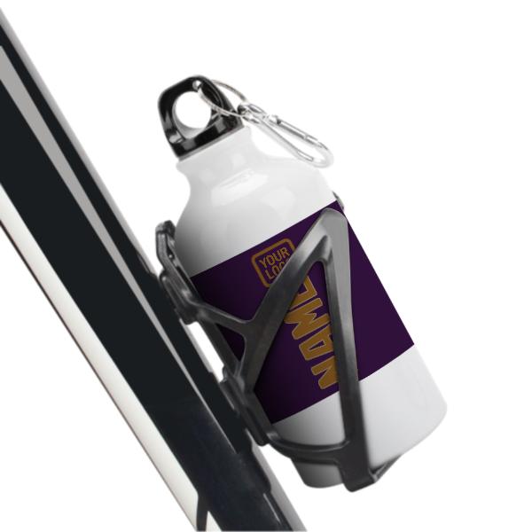 Maßgeschneidertes Lila Khaki Sportflasche