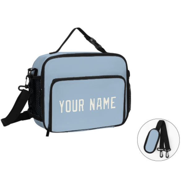 Maßgeschneidertes Hellblau Cream Lunch-Tasche