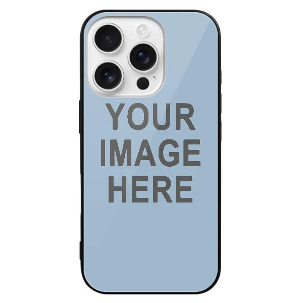 Custodia per telefono personalizzata blu chiaro grigio scuro