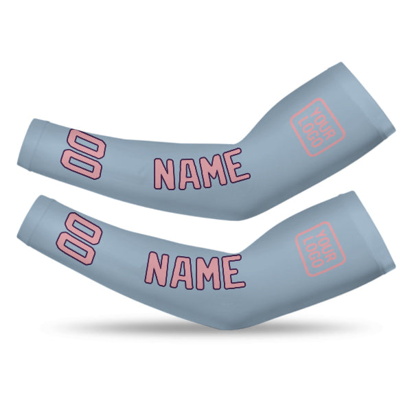 Maßgeschneidertes Hellblau Rosa Armschutz