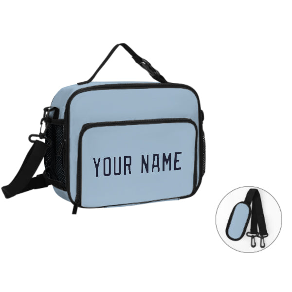 Maßgeschneidertes Hellblau Navy Lunch-Tasche