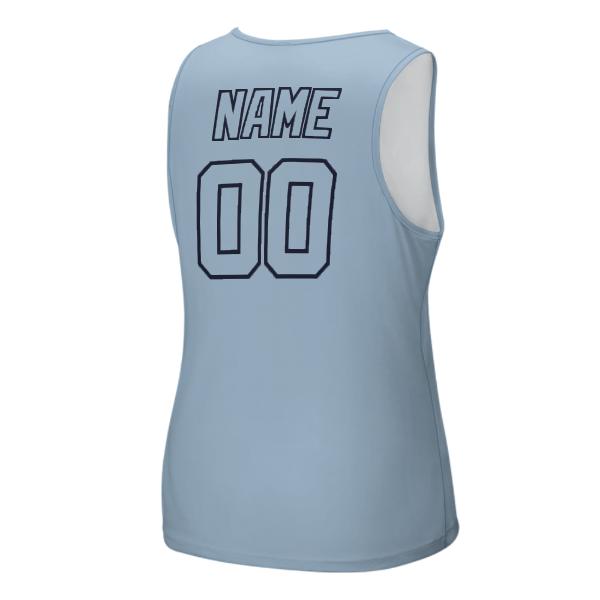 Maßgeschneidertes Hellblau Hellblau Herren Tanktop