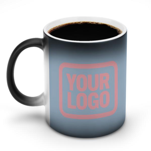 Tazza magica personalizzata azzurra e rosa