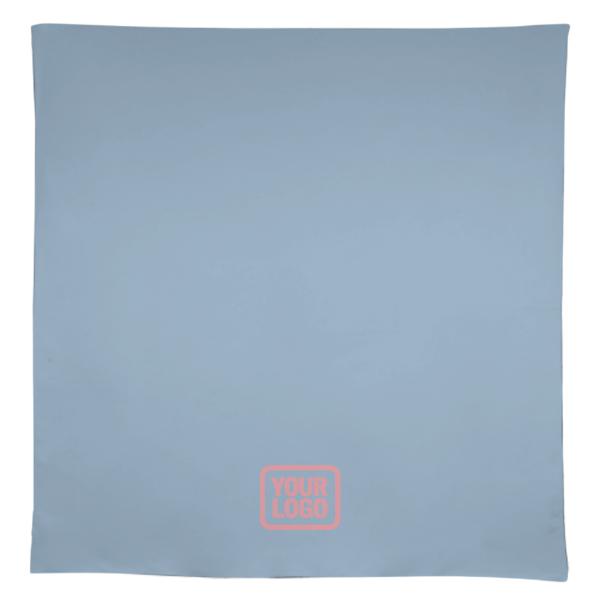 Tovaglia quadrata rosa azzurro personalizzata