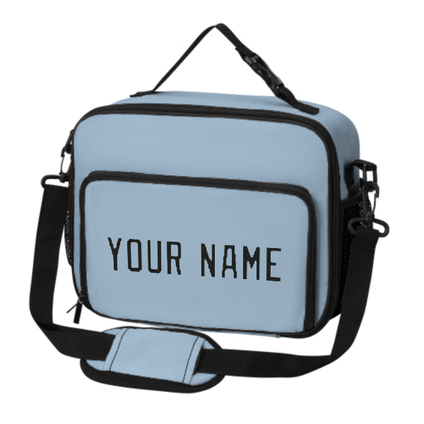 Maßgeschneidertes Hellblau Black Lunch-Tasche