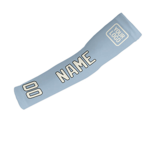 Maßgeschneidertes Hellblau Beige Armschutz