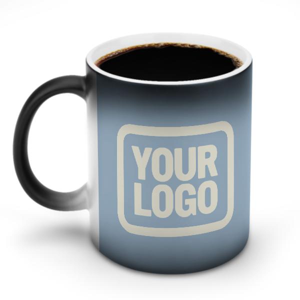 Tazza magica personalizzata azzurro beige