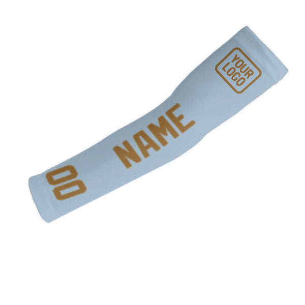 Maßgeschneidertes Hellblau Khaki Armschutz