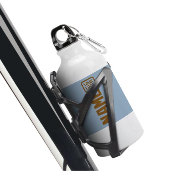 Maßgeschneidertes Hellblau Khaki Sportflasche