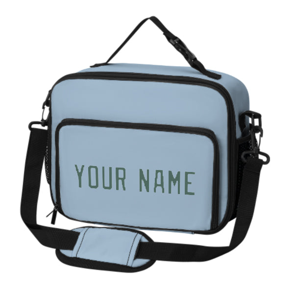 Maßgeschneidertes Hellblau Blue Green Lunch-Tasche