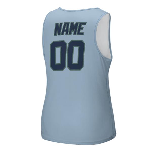 Maßgeschneidertes Hellblau Marineblau Herren Tanktop