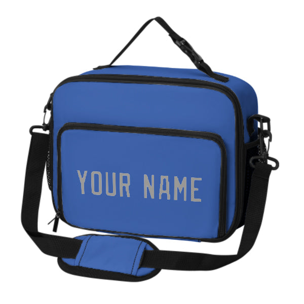 Maßgeschneidertes Himmelblau Gray Lunch-Tasche