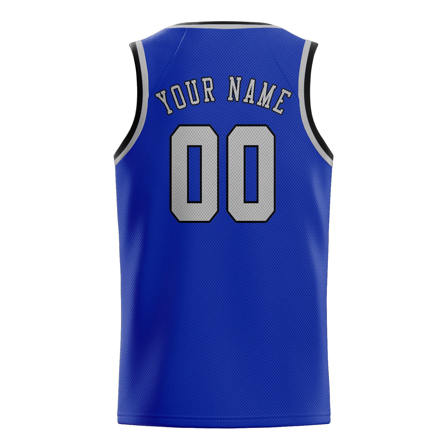 Benutzerdefiniertes Professionelles Himmelblau Grau Basketballtrikot