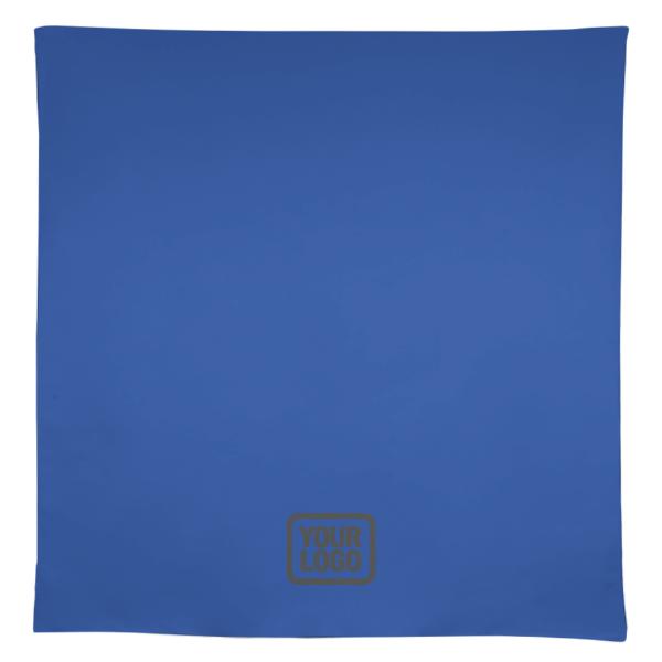 Tovaglia quadrata personalizzata grigio-azzurro cielo