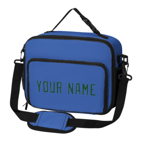 Maßgeschneidertes Himmelblau Green Lunch-Tasche