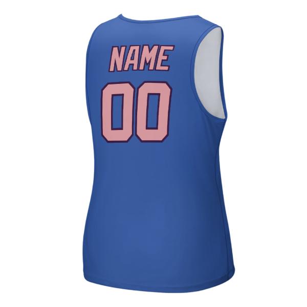 Maßgeschneidertes Himmelblau Rosa Herren Tanktop