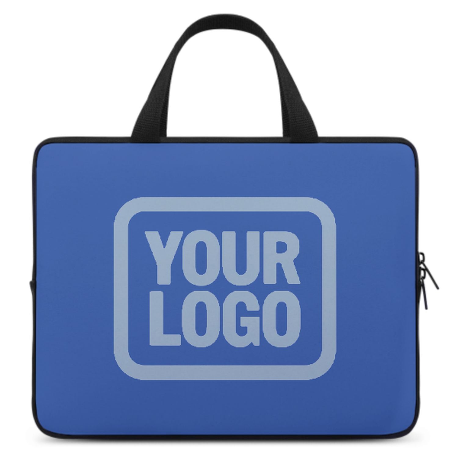 Sac pour ordinateur portable bleu ciel bleu clair sur mesure