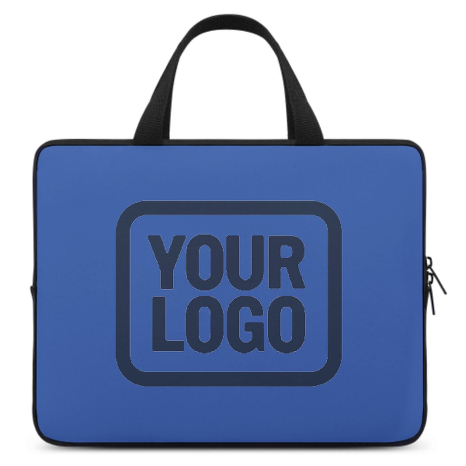 Sac pour ordinateur portable bleu ciel personnalisé