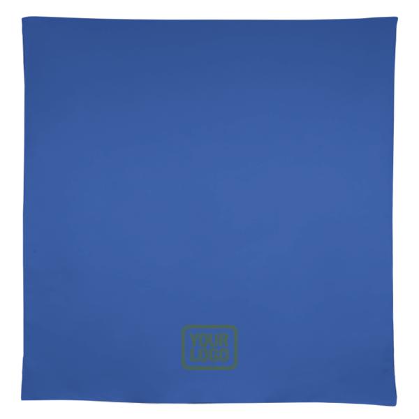 Tovaglia quadrata blu navy personalizzata