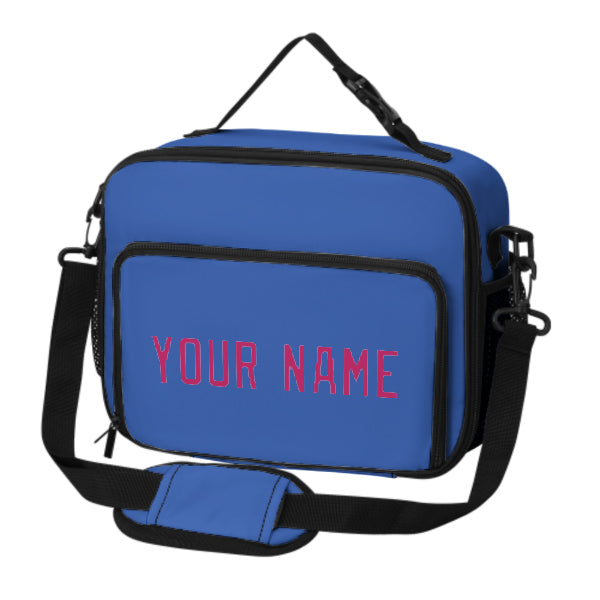 Maßgeschneidertes Himmelblau Pink Lunch-Tasche