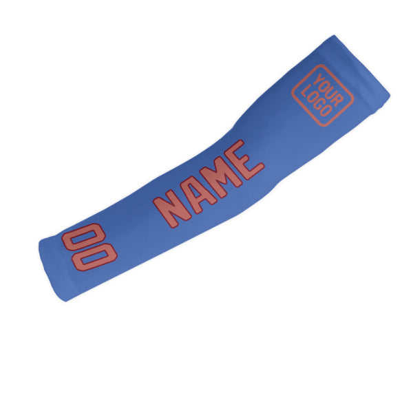 Maßgeschneidertes Himmelblau Kupferrose Armschutz