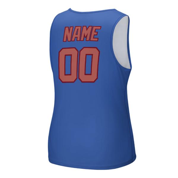 Maßgeschneidertes Himmelblau Kupferrose Herren Tanktop