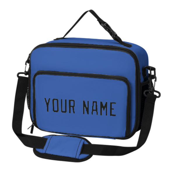 Maßgeschneidertes Himmelblau Black Lunch-Tasche