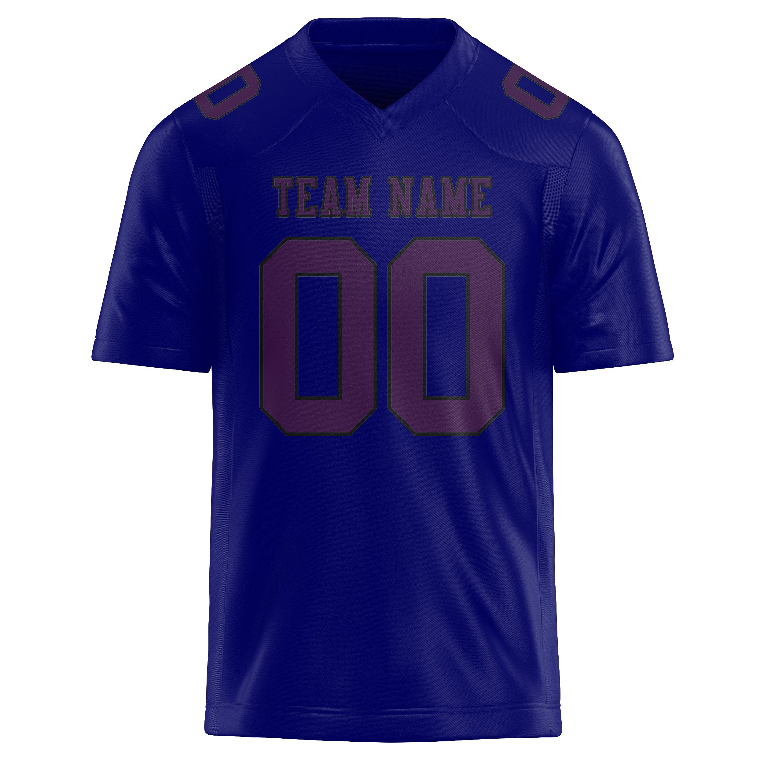 Maglia da rugby professionale personalizzata blu cielo viola