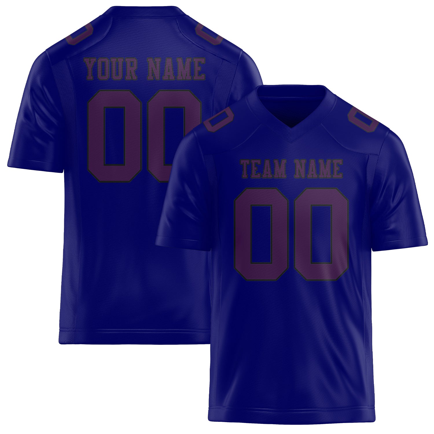 Maglia da rugby professionale personalizzata blu cielo viola