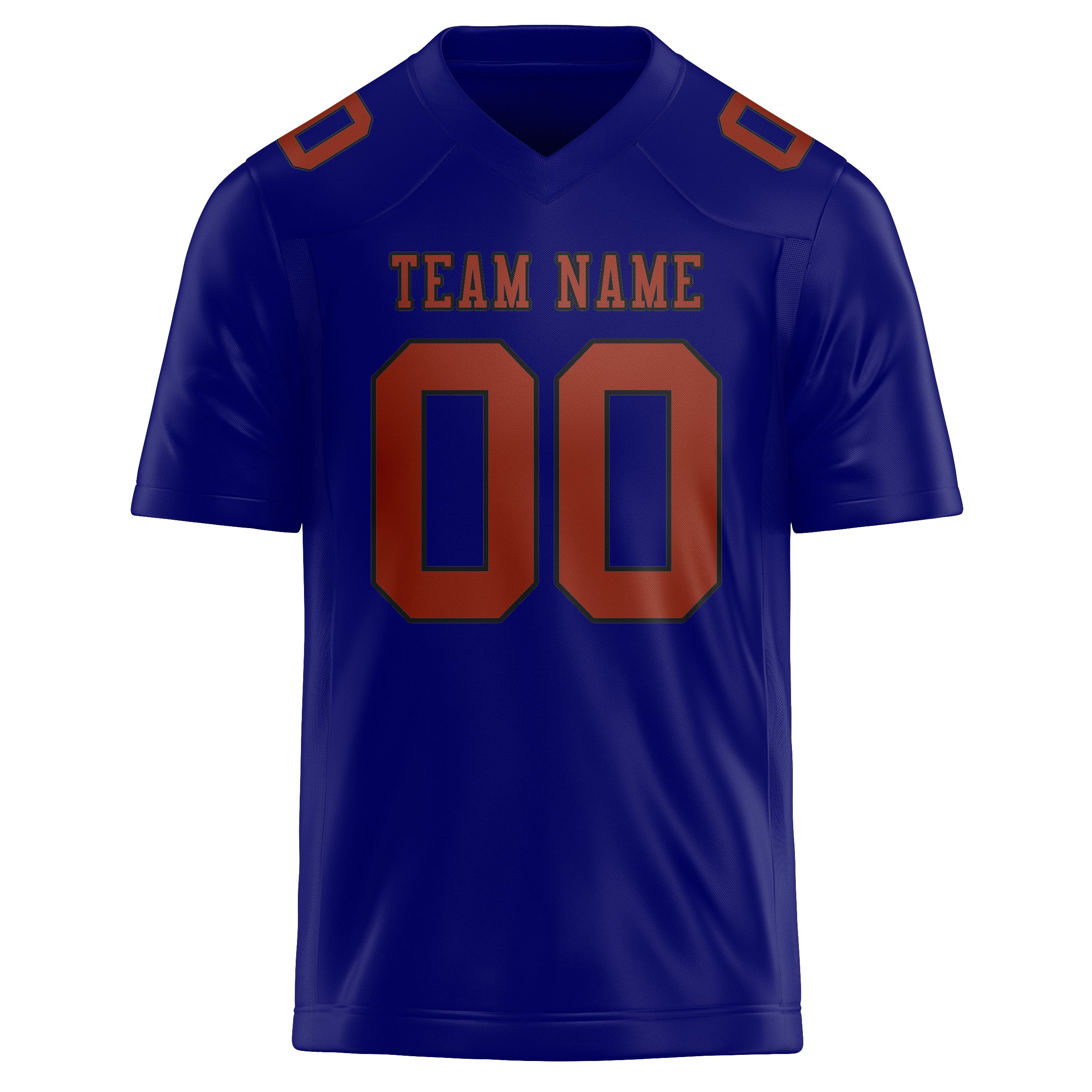 Maglia da rugby professionale personalizzata blu cielo corallo rosso