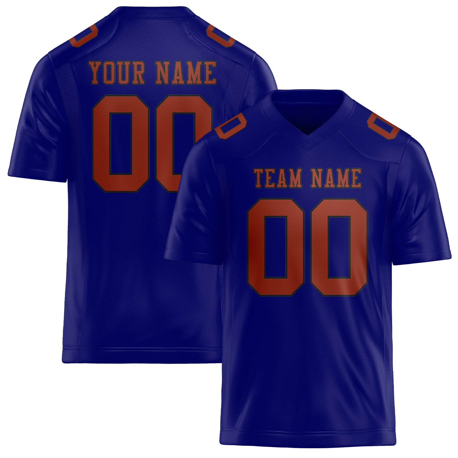 Maglia da rugby professionale personalizzata blu cielo corallo rosso