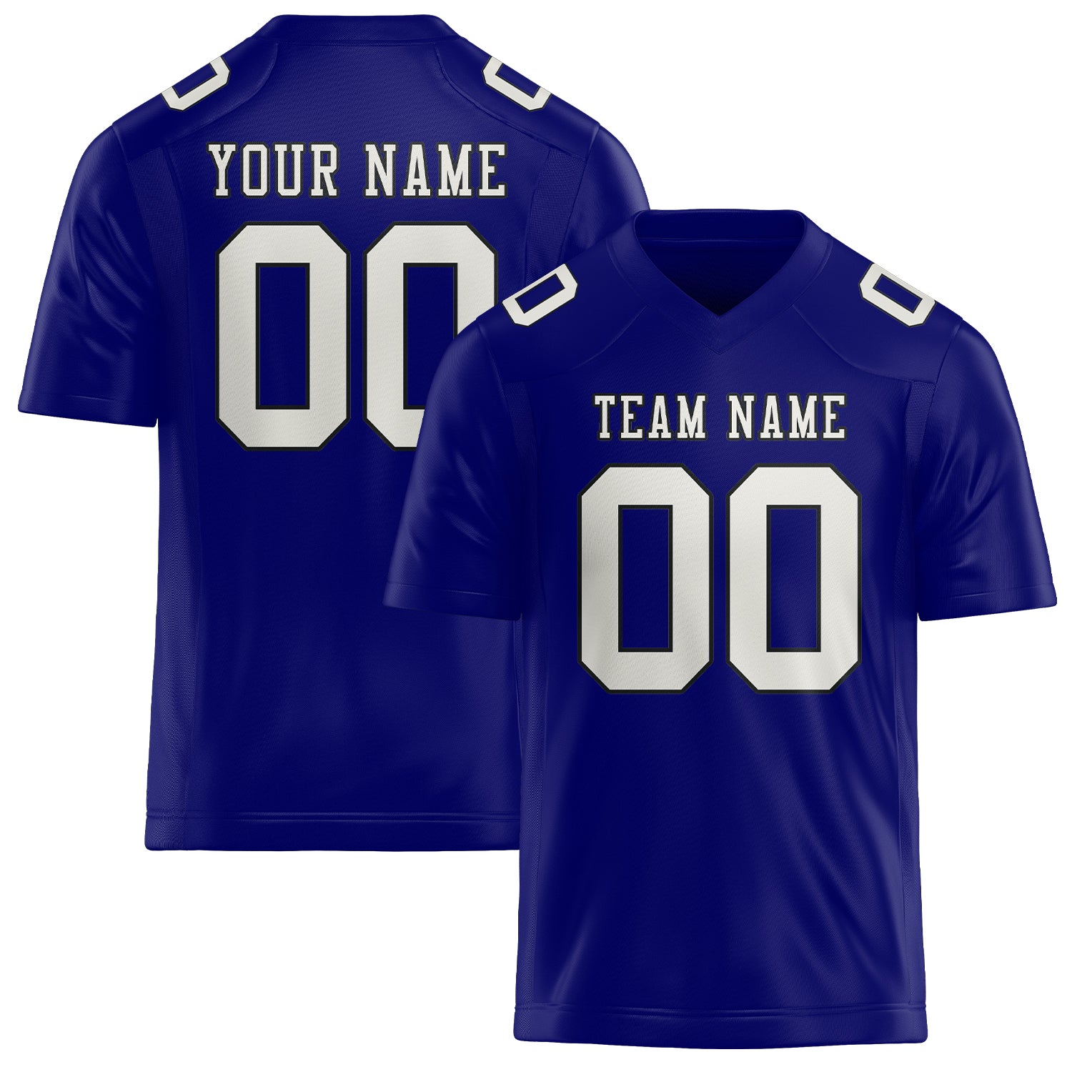 Maglia da rugby professionale blu cielo bianca personalizzata