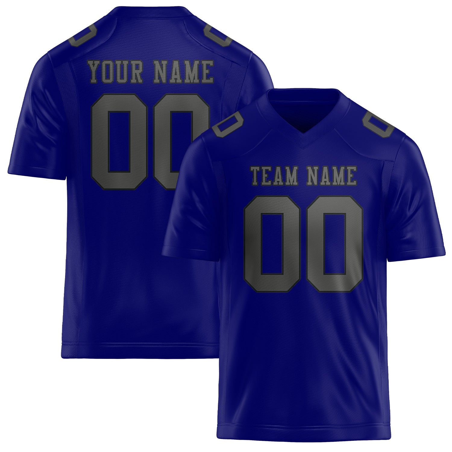 Maglia da rugby professionale personalizzata blu cielo grigio scuro