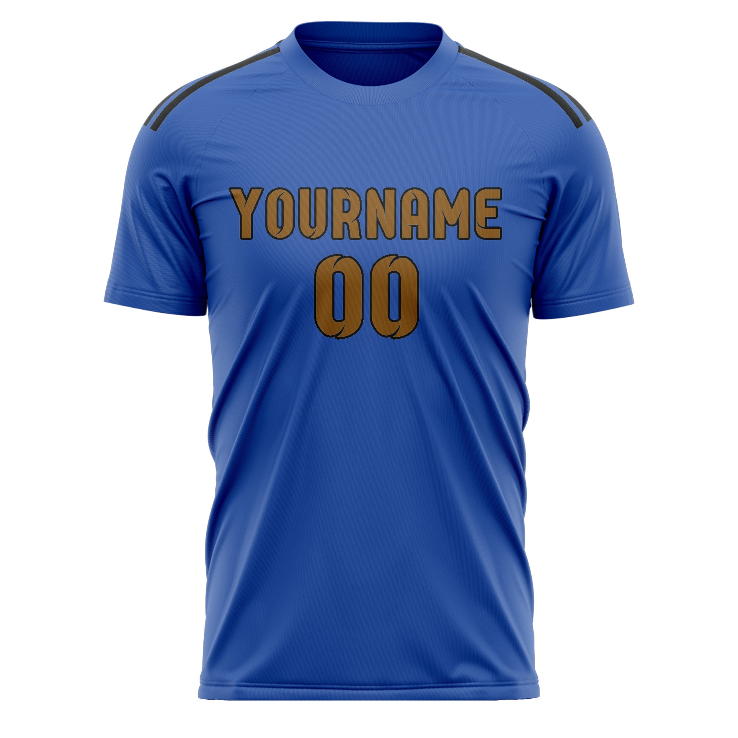 Benutzerdefiniertes Professionelles Himmelblau Khaki Fußballtrikot