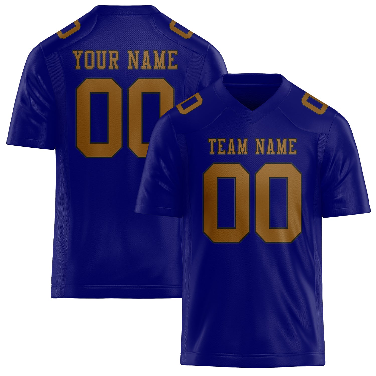 Maglia da rugby personalizzata blu cielo e cachi professionale