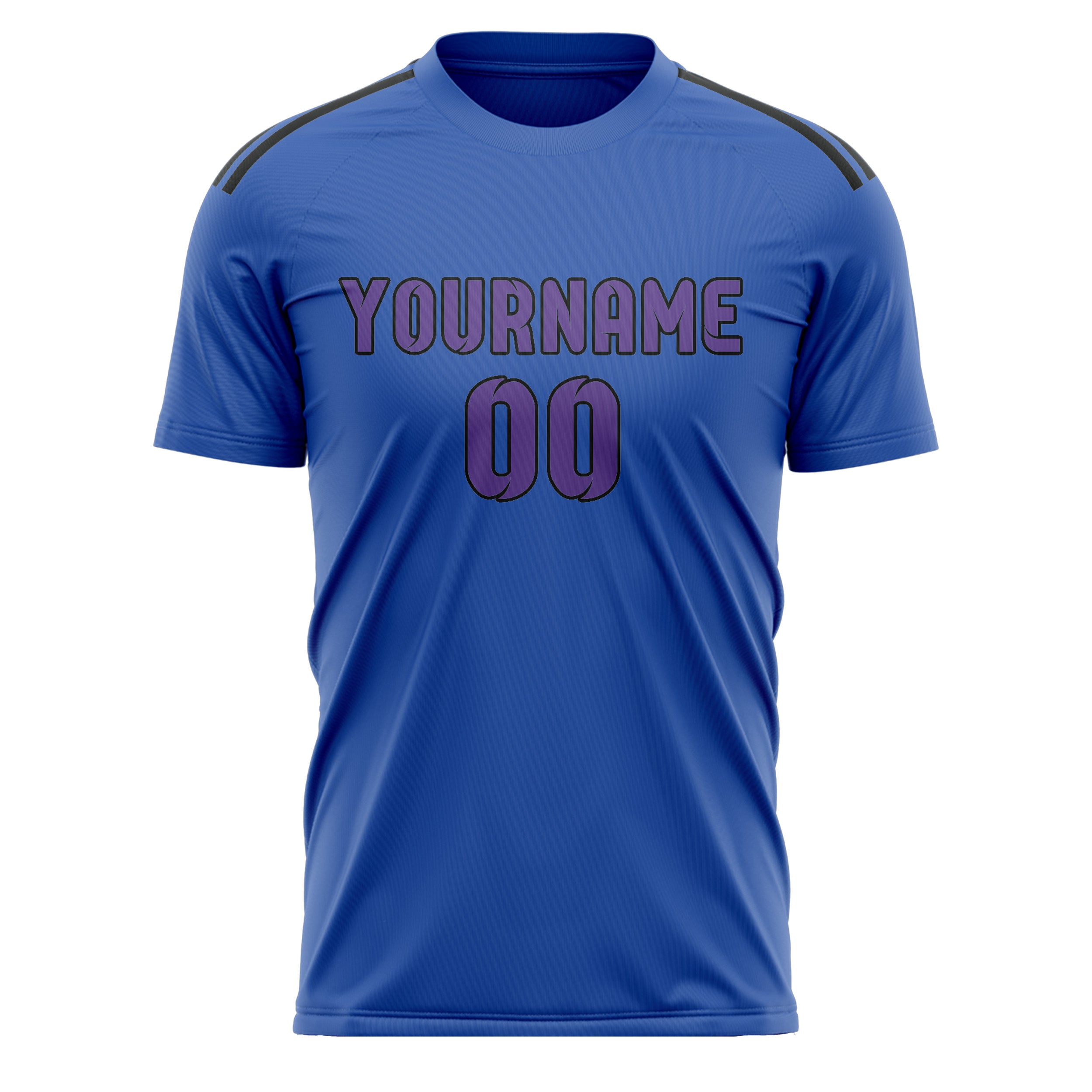 Benutzerdefiniertes Professionelles Himmelblau Lavendel Fußballtrikot