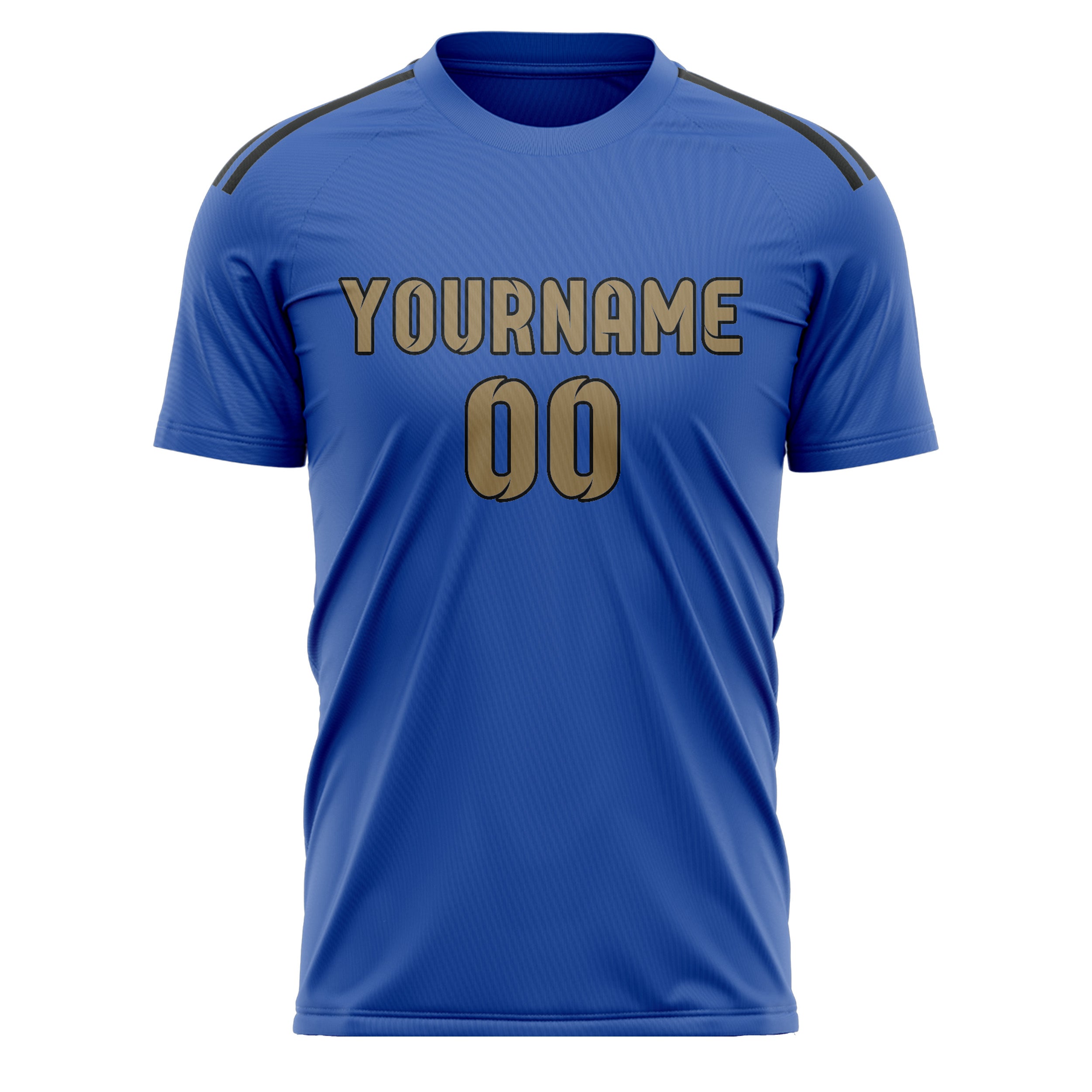 Benutzerdefiniertes Professionelles Himmelblau Hellkhaki Fußballtrikot