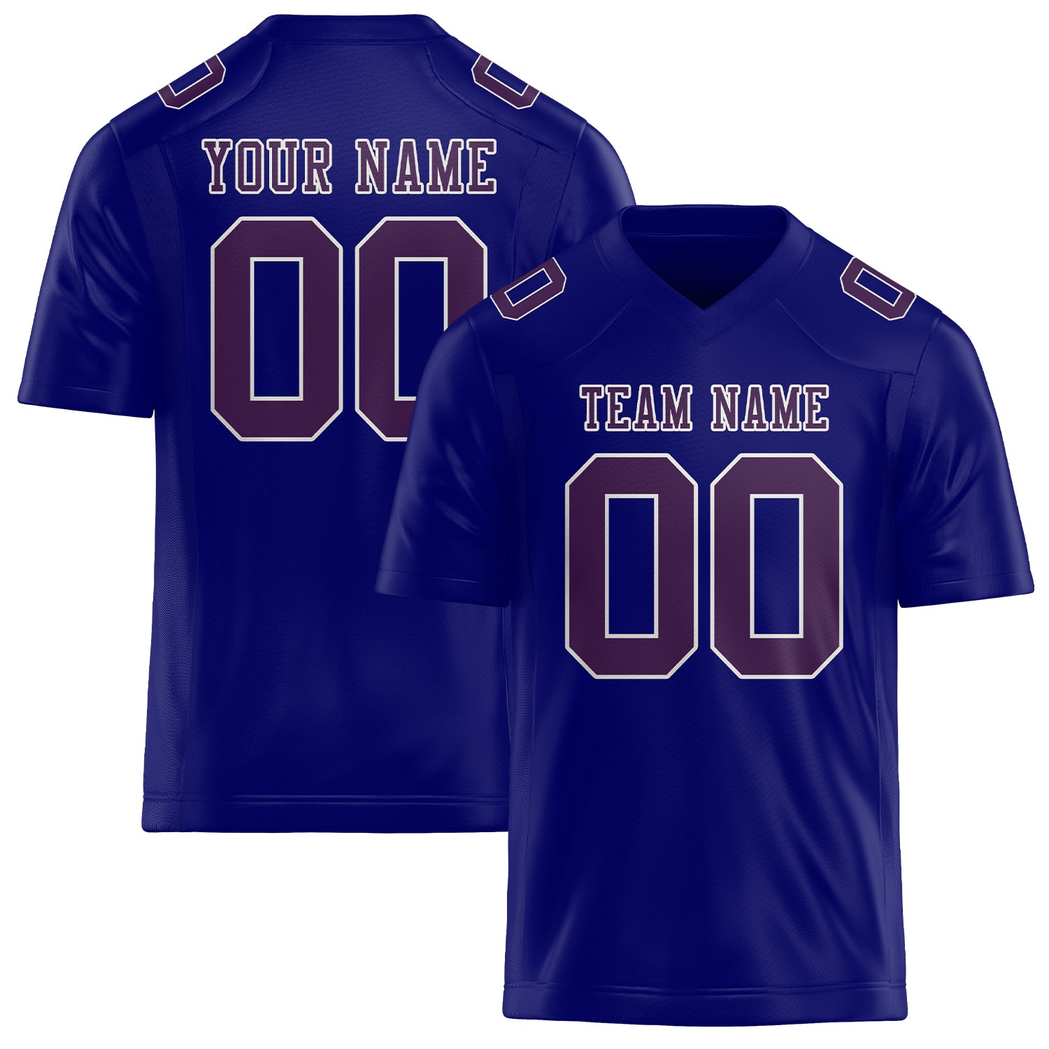 Maglia da rugby professionale personalizzata blu cielo viola